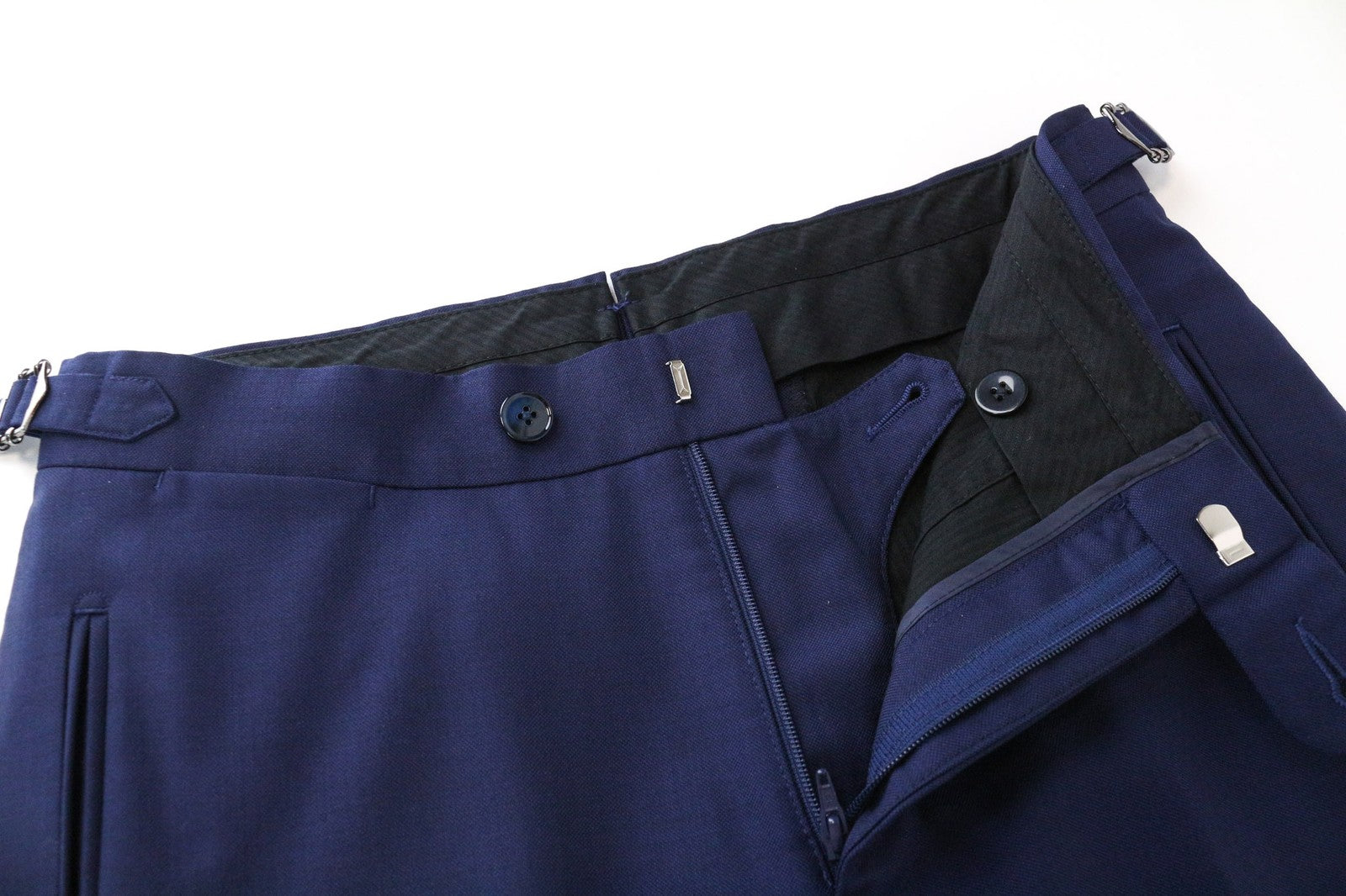 SUITSUPPLY La Spalla Men's Suit UK32R Blue Wool 2Pc Double-Breasted