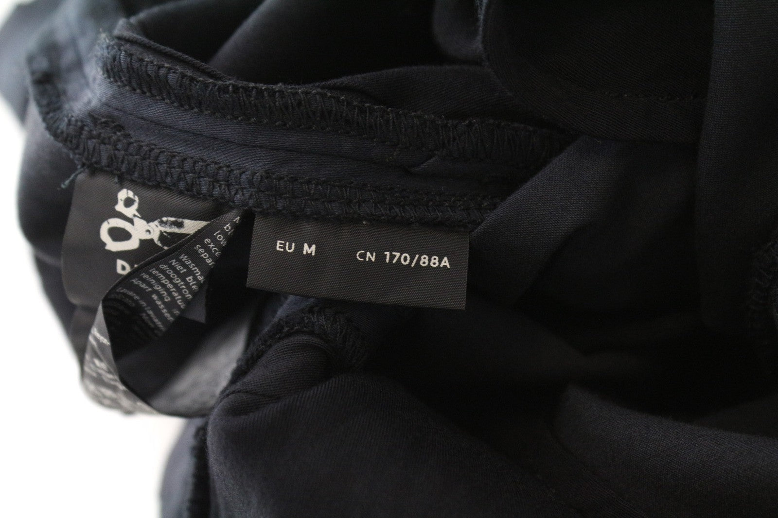 DENHAM Ocean Women's Dark Blue Chino Pants M Slim Carrot Fit Stretch