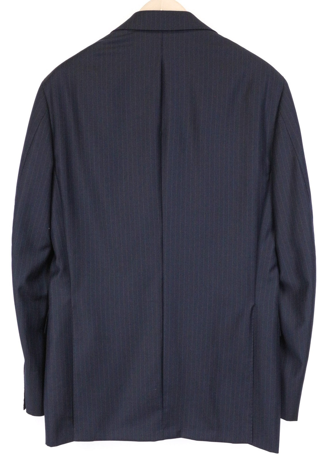 SUITSUPPLY La Spalla Men's UK36L Navy Blue Wool Stripe Blazer Patterned