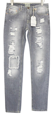 GANT Michael Bastian Men's Jeans W31/L36 Slim Cotton Blue Wash Distressed