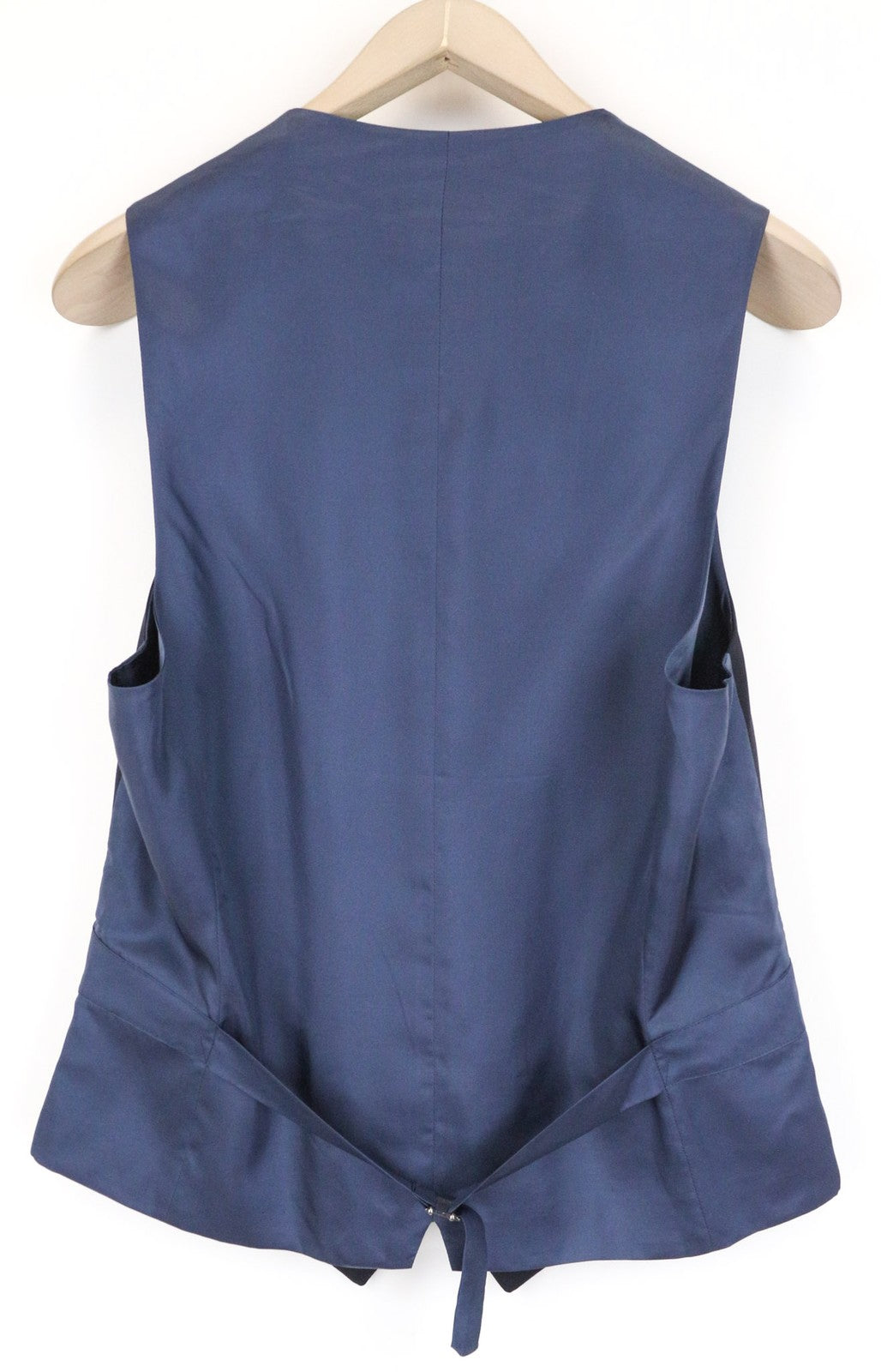 SUITSUPPLY Ferrara vyriška liemenė, UK38L, tamsiai mėlyna, su vilnoniu pamušalu, vienaeilė 