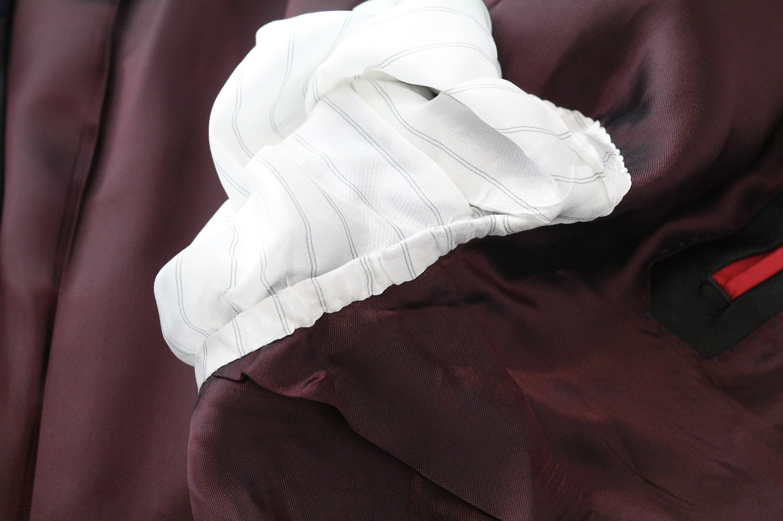 SUITSUPPLY Lazio Men's Blazer 28 Blue Wool Tuxedo Lined Single-Breasted