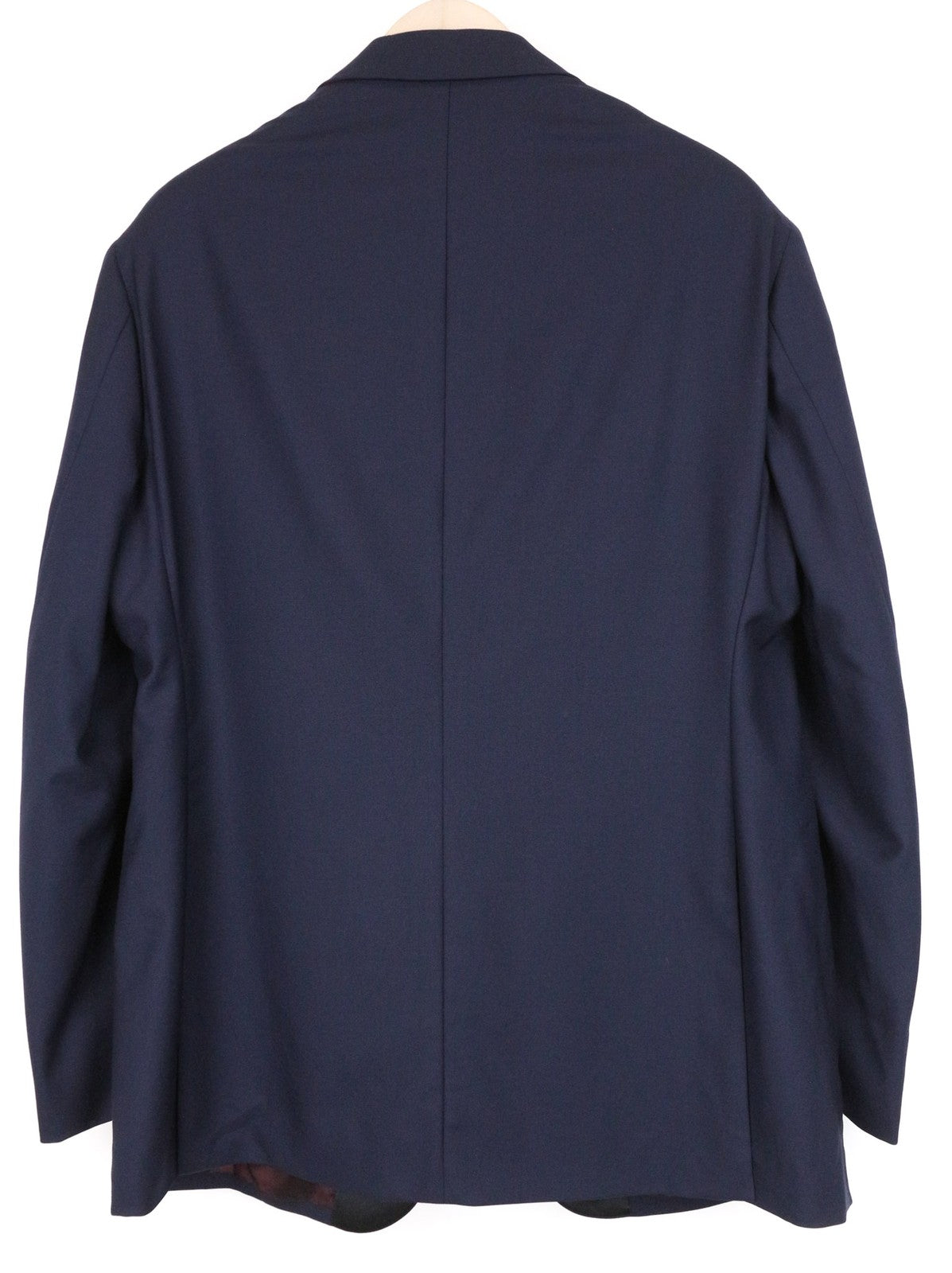 SUITSUPPLY Lazio Men's Blazer 28 Blue Wool Tuxedo Lined Single-Breasted