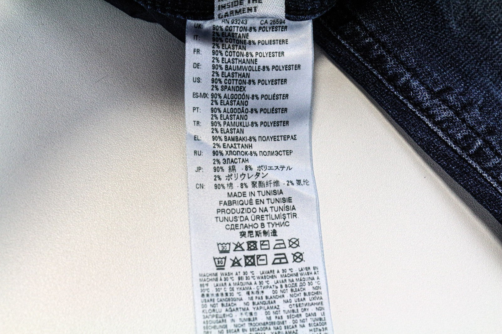 DIESEL Thommer CB-NE 069JF Men's Jeans W28 Jogg Slim Blue Stretch Cotton