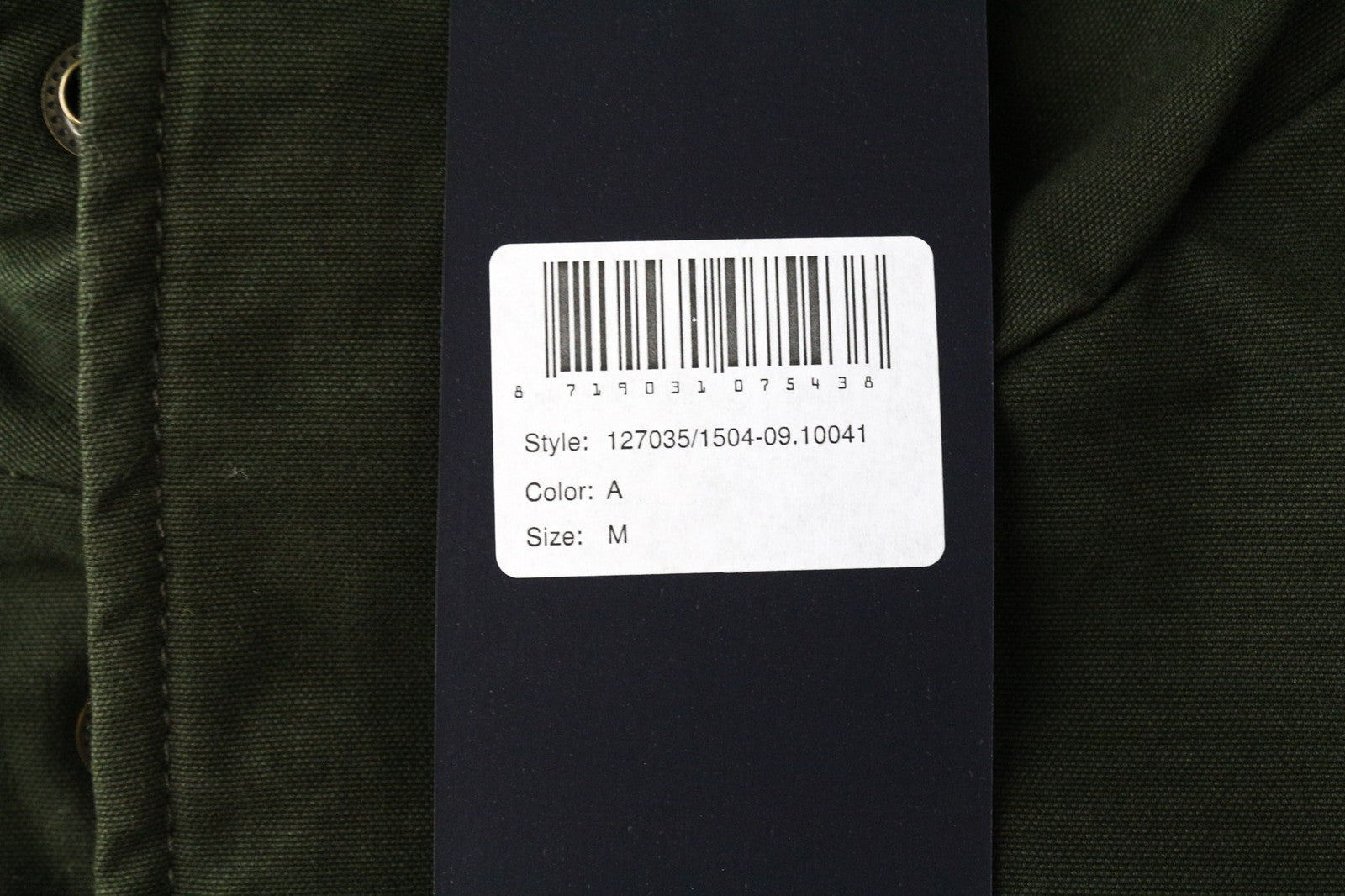 SCOTCH & SODA Ams Couture Men's Jacket M Green Cotton Multi Pocket Zipped