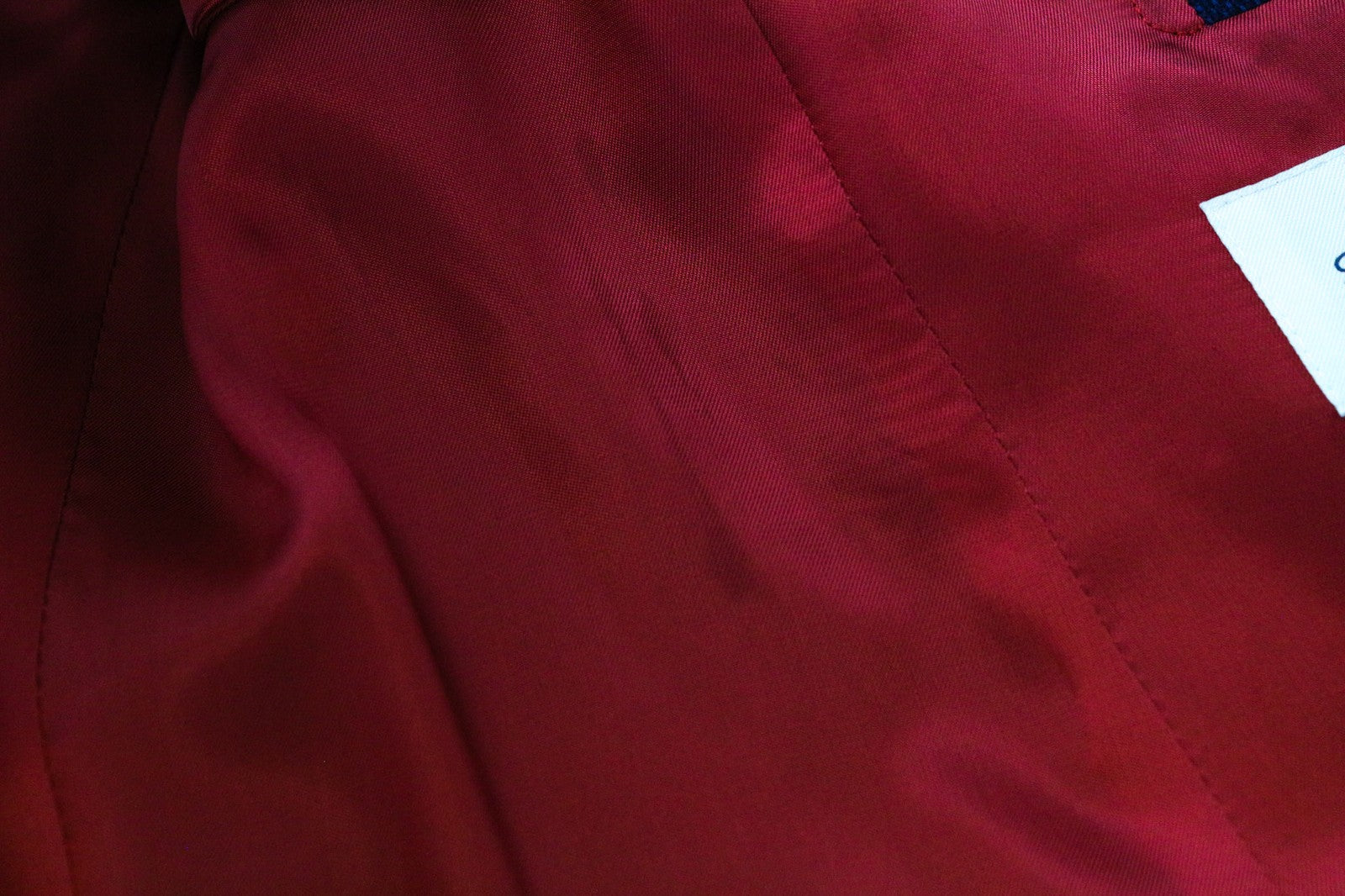 SUITSUPPLY Sienna Men's Blazer UK38S Blue Super 130's Wool Notch Lapel