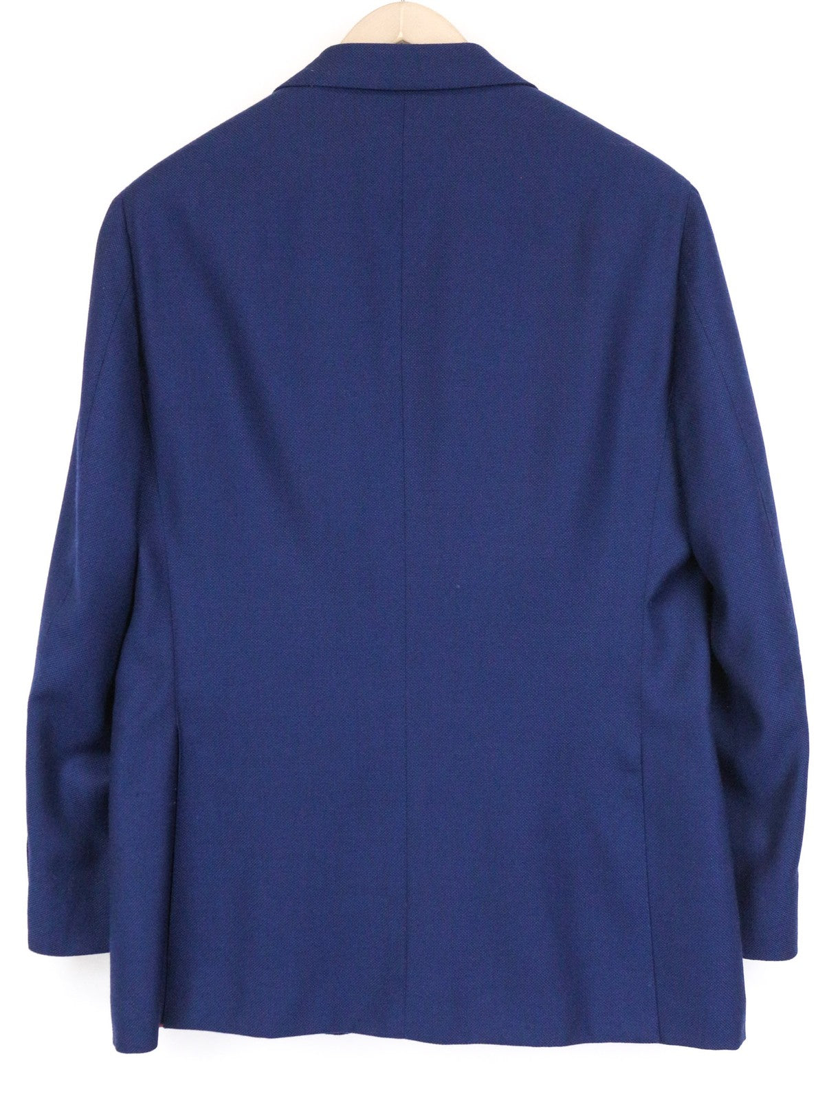 SUITSUPPLY Sienna Men's Blazer UK38S Blue Super 130's Wool Notch Lapel