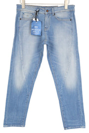 DENHAM Monroe Helix G Women's Jeans W27/L28 Blue Stretch Girlfriend Tapered