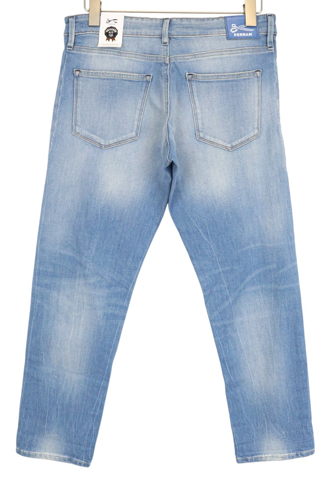 DENHAM Monroe Helix G Women's Jeans W27/L28 Blue Stretch Girlfriend Tapered