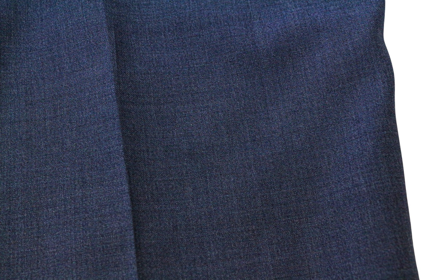 SUITSUPPLY Brescia Men's Pants UK38S Blue Wool Classic Pleated Lined