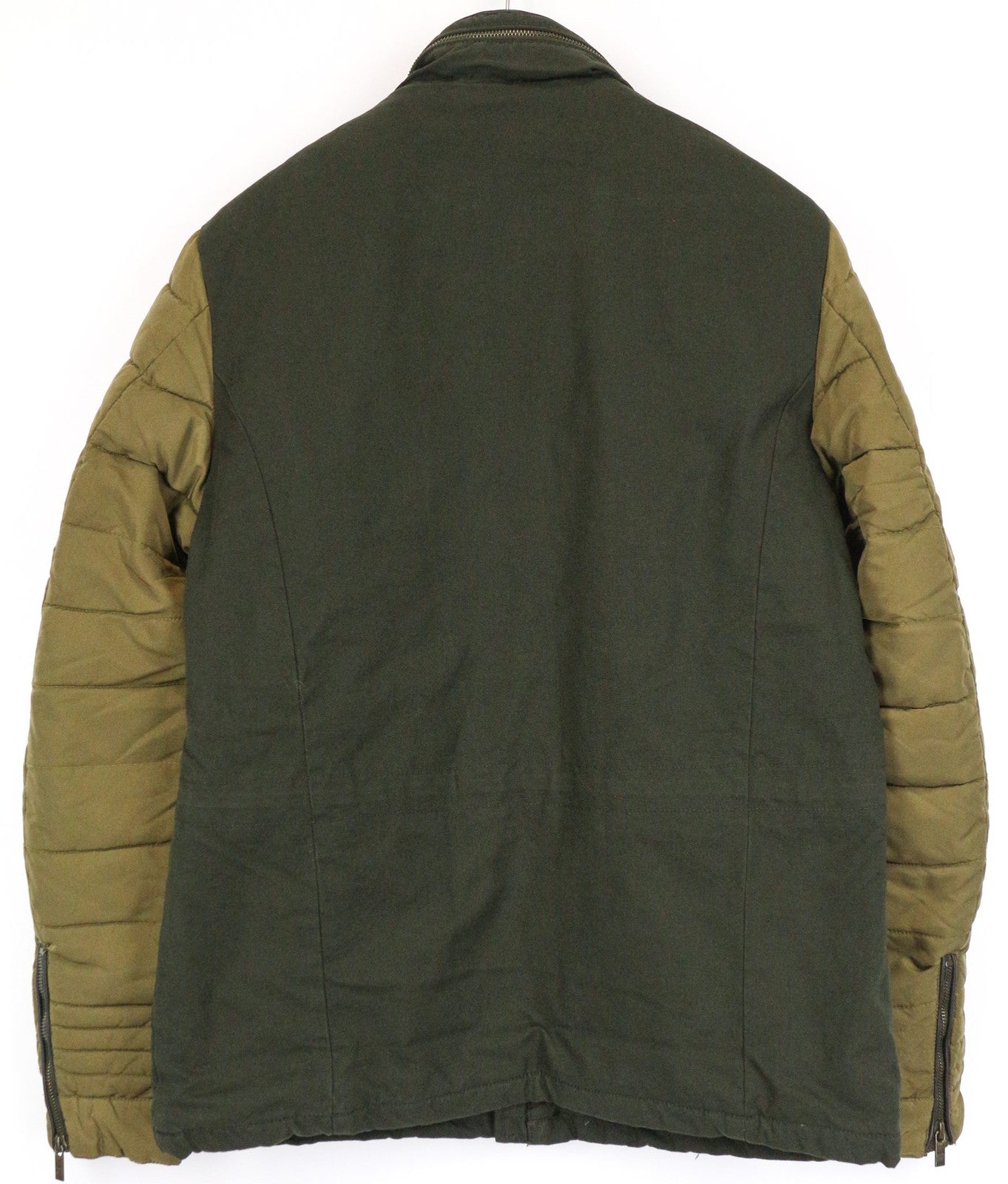 SCOTCH & SODA Ams Couture Men's Jacket M Green Cotton Zip Multi Pocket