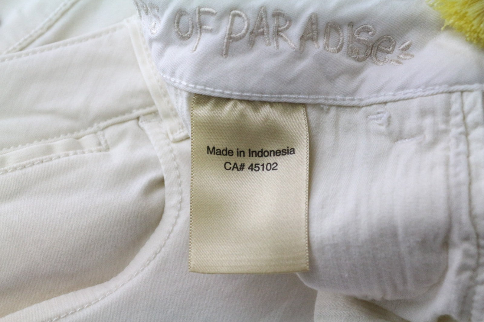 MAISON SCOTCH La Bohemienne Women's Skinny Pants W28/L30 Off-White Mid-Rise