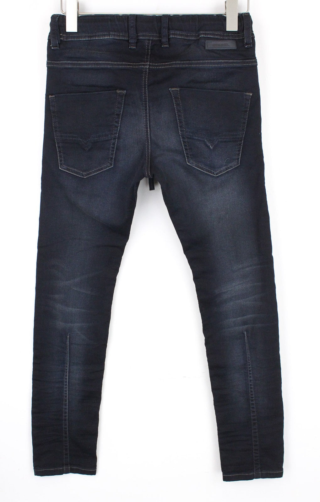 DIESEL Krooley-NE 0686F Men Jeans W26 Sweat Jogg Boys Slim Dark Blue Stretch