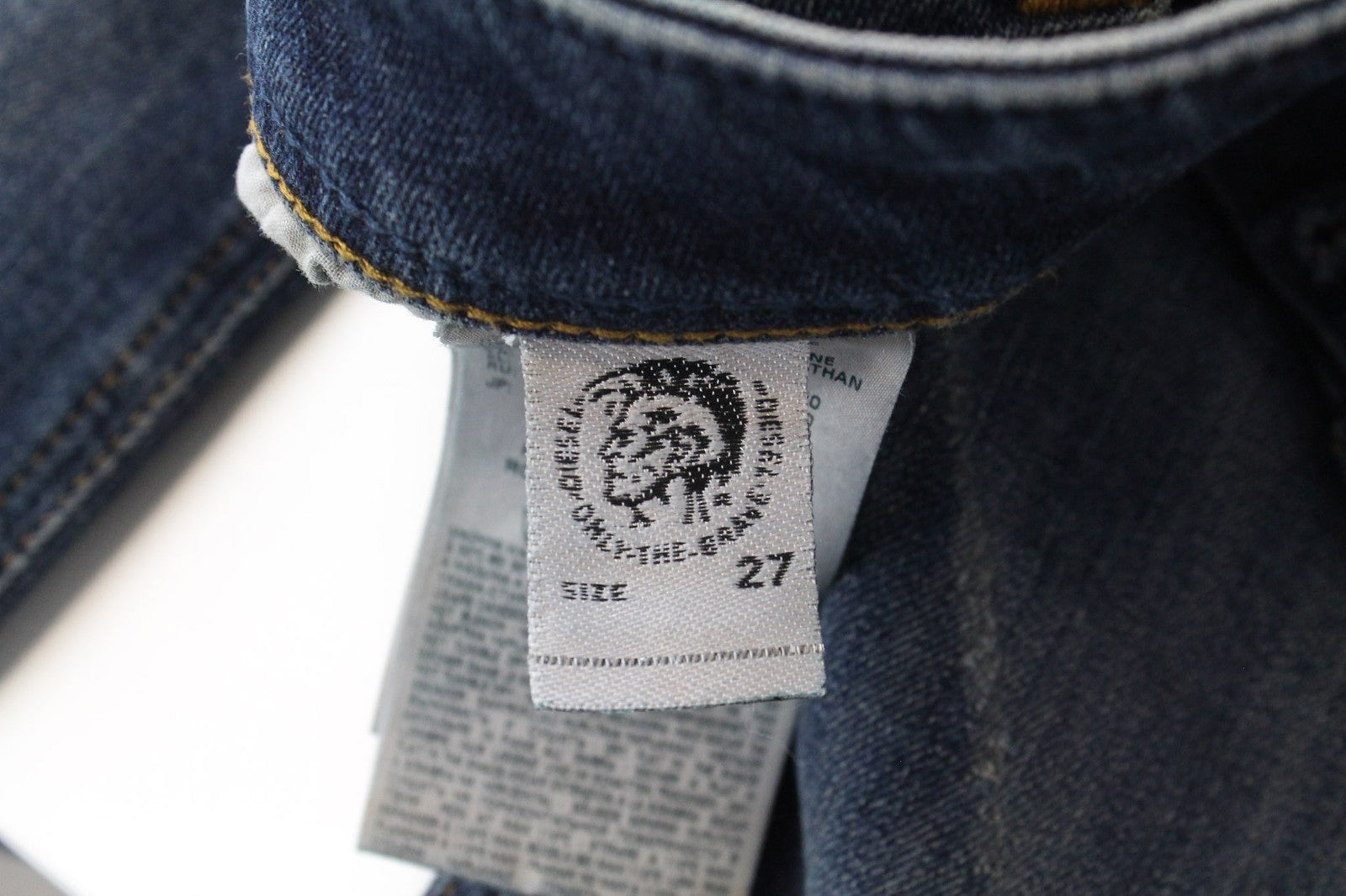 DIESEL Sleenker 069DG Men Jeans W27/L32 Boys Slim-Skinny Blue Cotton Stretch