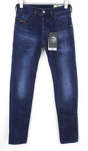 DIESEL D-Bazer 083AT Men Jeans W26/L32 Boys Tapered Fit Blue Cotton Stretch