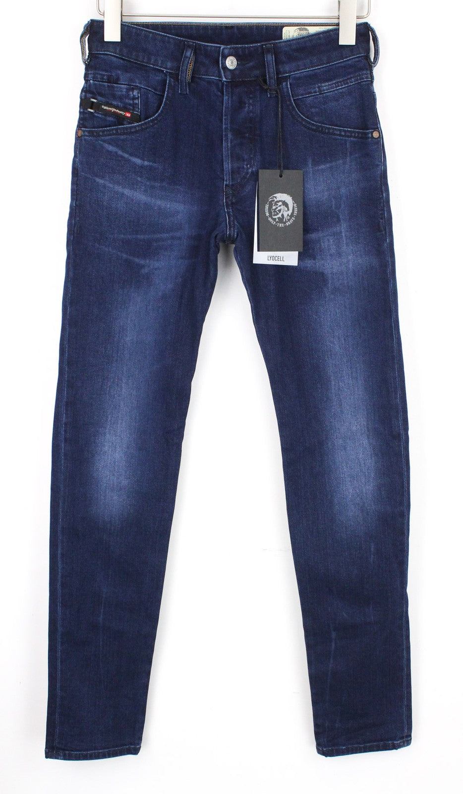 DIESEL D-Bazer 083AT Men Jeans W26/L32 Boys Tapered Fit Blue Cotton Stretch