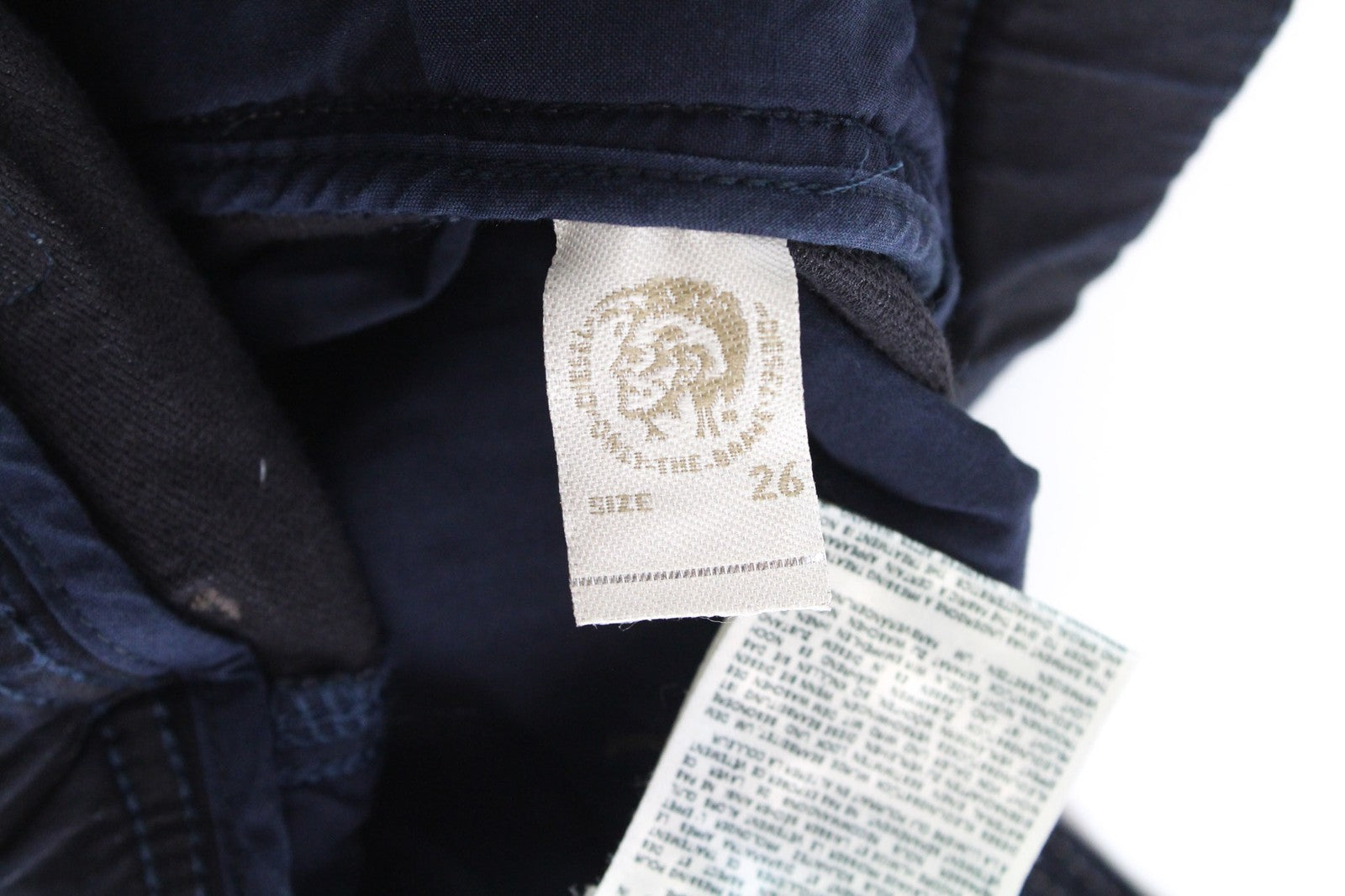 DIESEL Krooley-NE 0686F Men Jeans W26 Boys Sweat Jogg Slim Blue Cotton Stretch