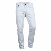 DESIGUAL Lucas Men Jeans W38 Slim Fit Wash Light Blue Cotton Stretch Button-Fly