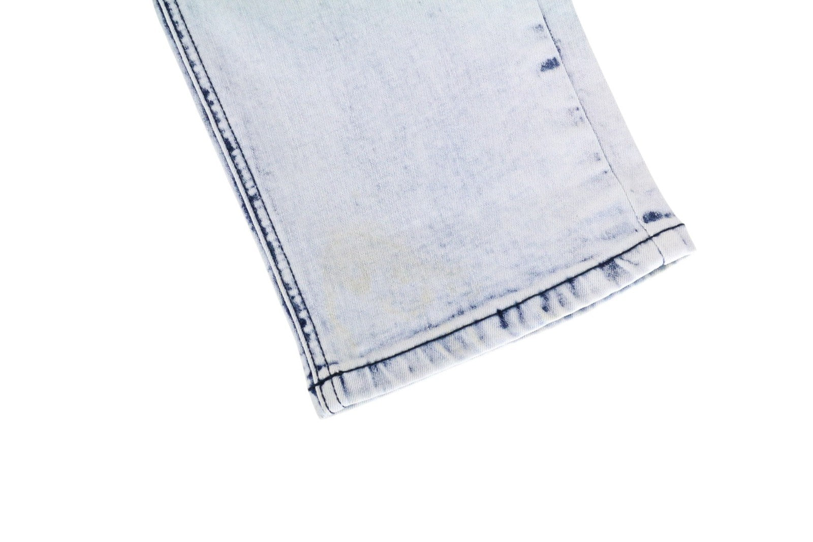 DESIGUAL Ares Men Jeans W36 Jogger Drawstrings Light Blue Cotton Stretch