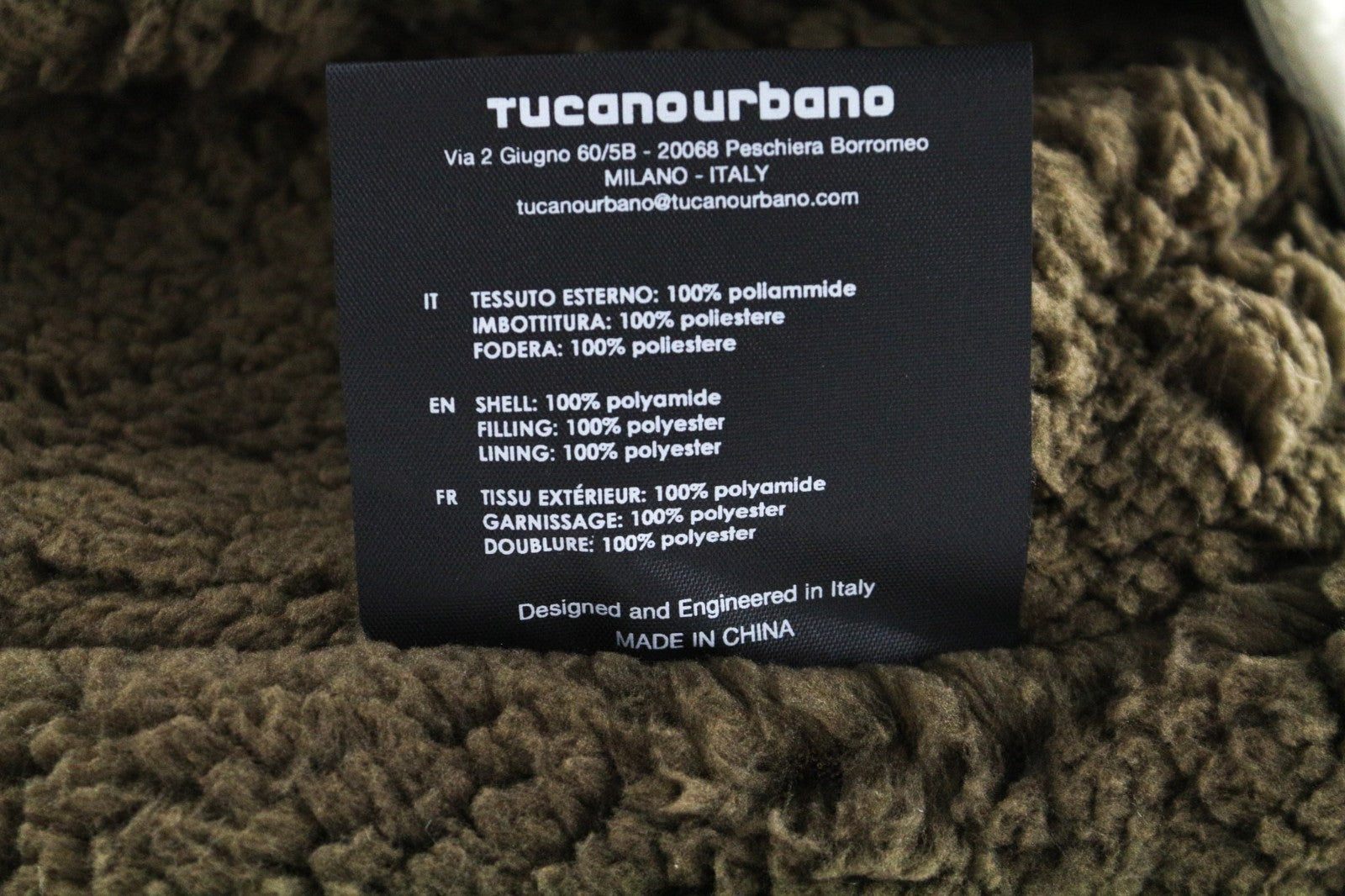 TUCANO URBANO Trudy Women Jacket M Beige Thermal Padding Windbreaker Moto
