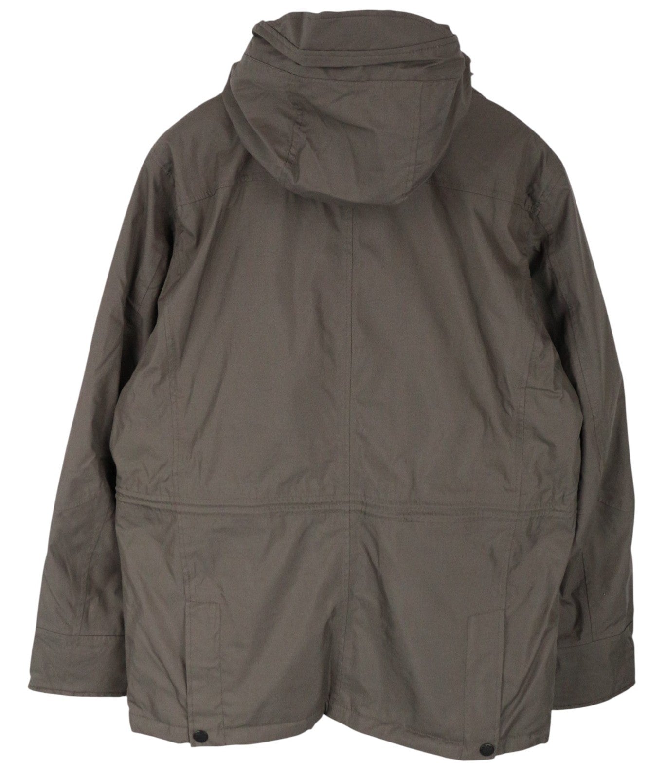 TUCANO URBANO Angus Men Jacket M Brown Cottoon Blend Hooded Waterproof Moto
