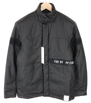REPLAY Men Jacket M Black Zip Snaps Single-Breasted Lined Back Logo