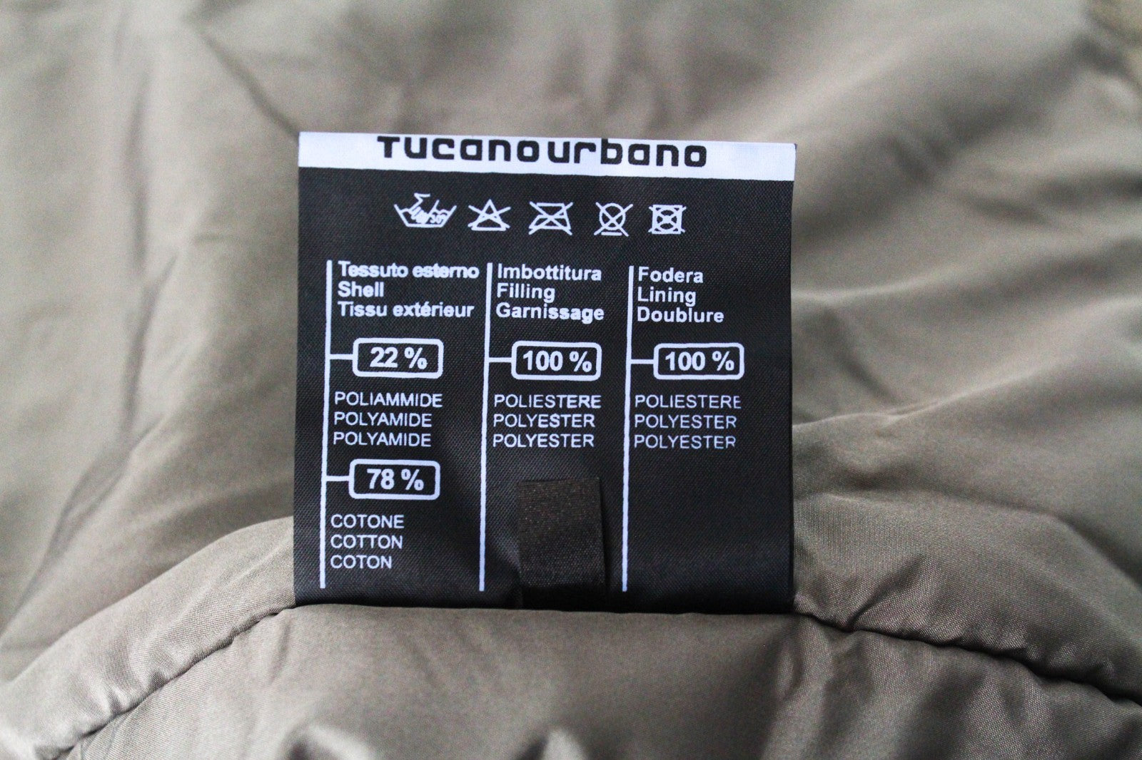 TUCANO URBANO Angus Men Jacket M Brown Waterproof Cotton Armour Pocket Moto