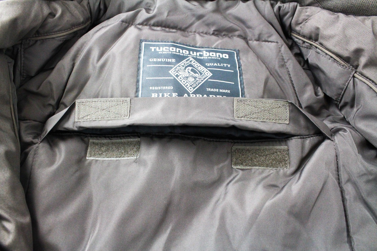 TUCANO URBANO Angus Men Jacket M Brown Waterproof Cotton Armour Pocket Moto
