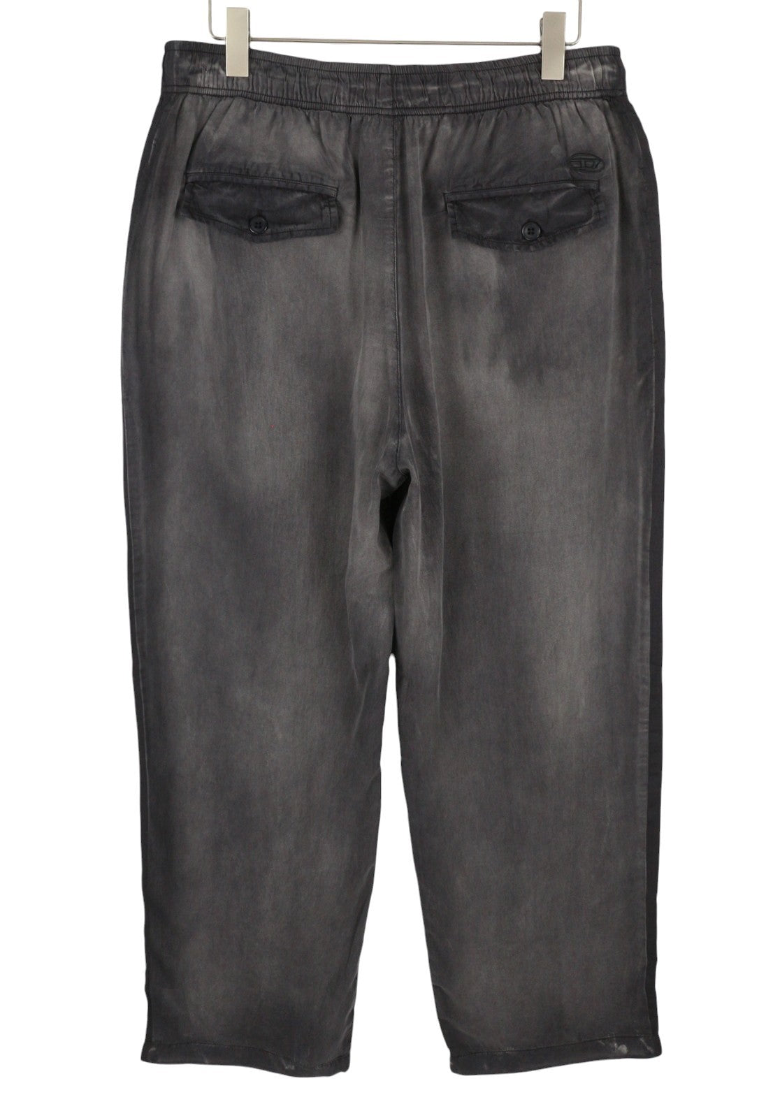 DIESEL P-Fergy-Treat 0DMAV Men Trousers 52 W36 Grey Faded Elastic Waist RRP175