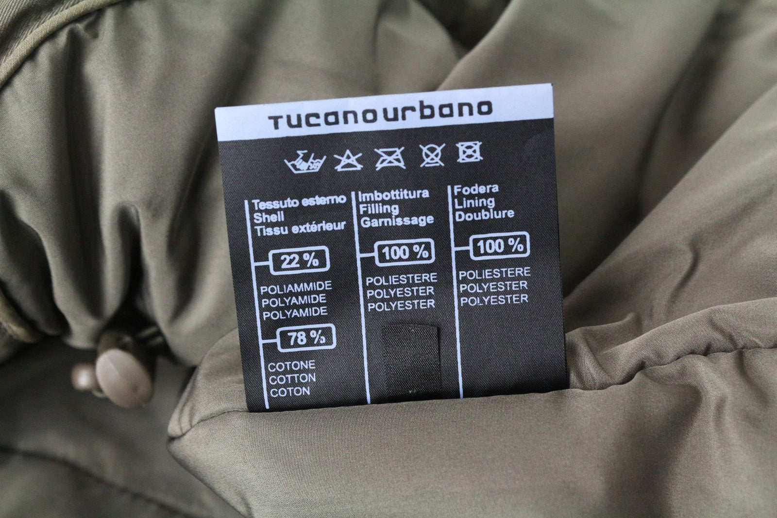 TUCANO URBANO Angus Men Jacket L Brown Scooter Breathable Armoured Windproof