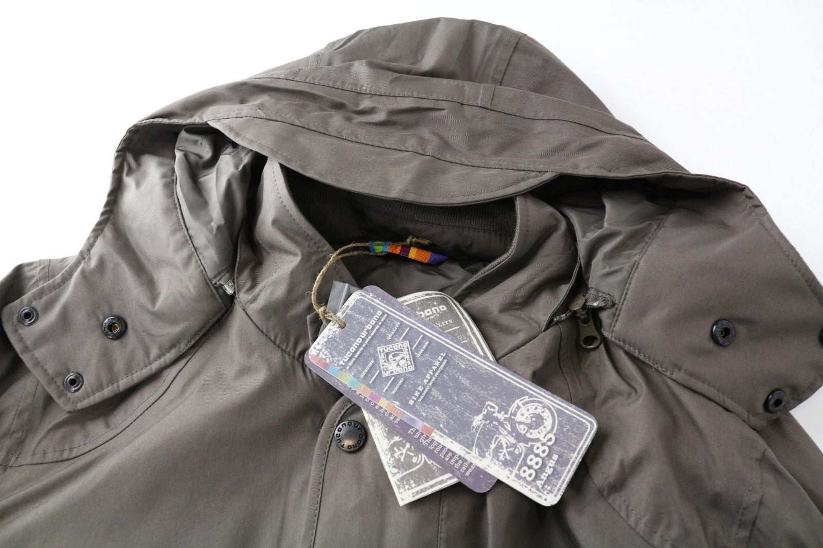 TUCANO URBANO Angus Men Jacket L Brown Scooter Breathable Armoured Windproof