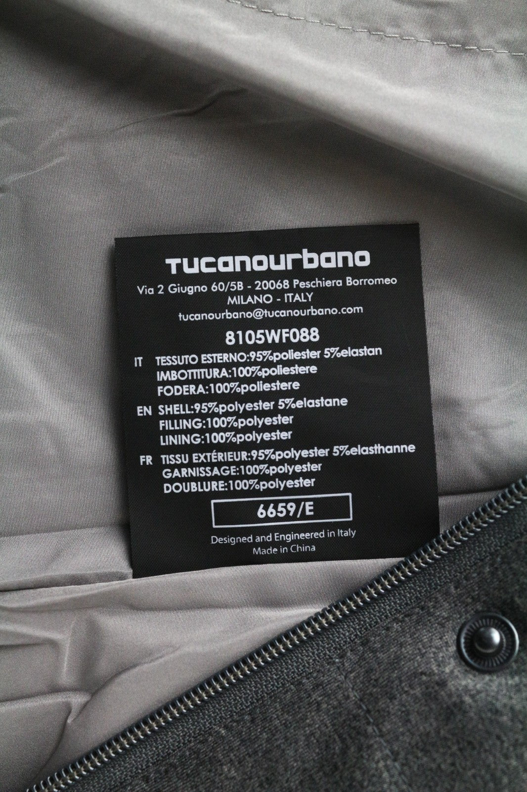 TUCANO URBANO Wilma Women Jacket XS Thermal Armoured Grey Scooter Padded