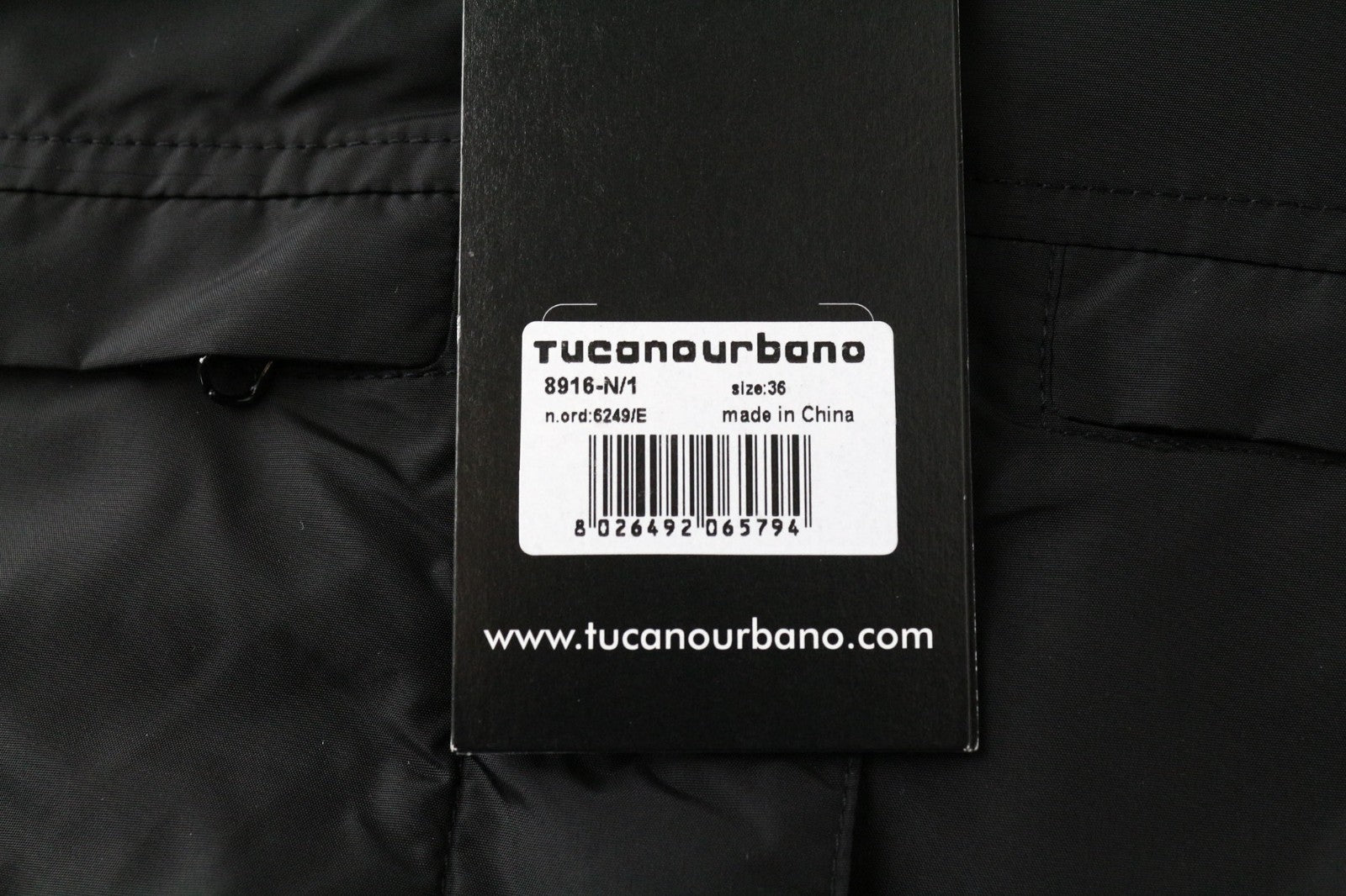 TUCANO URBANO Mercoledi Women Jacket 2XS Black Motorcycle Padded Water-Repellent
