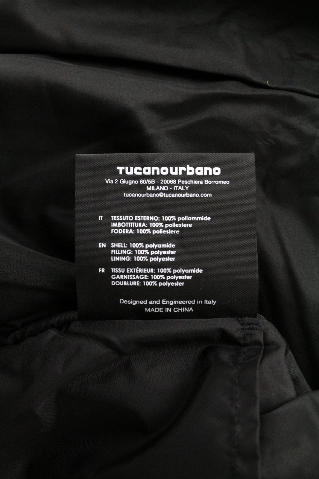 TUCANO URBANO Mercoledi Women Jacket 2XS Black Motorcycle Padded Water-Repellent