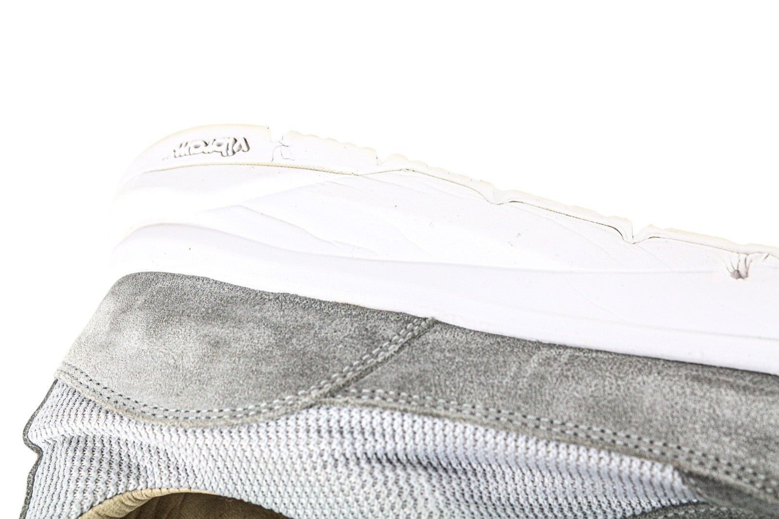 SUITSUPPLY Men Sneakers EU43 Grey Suede Leather Textile Vibram Sole Low-Top