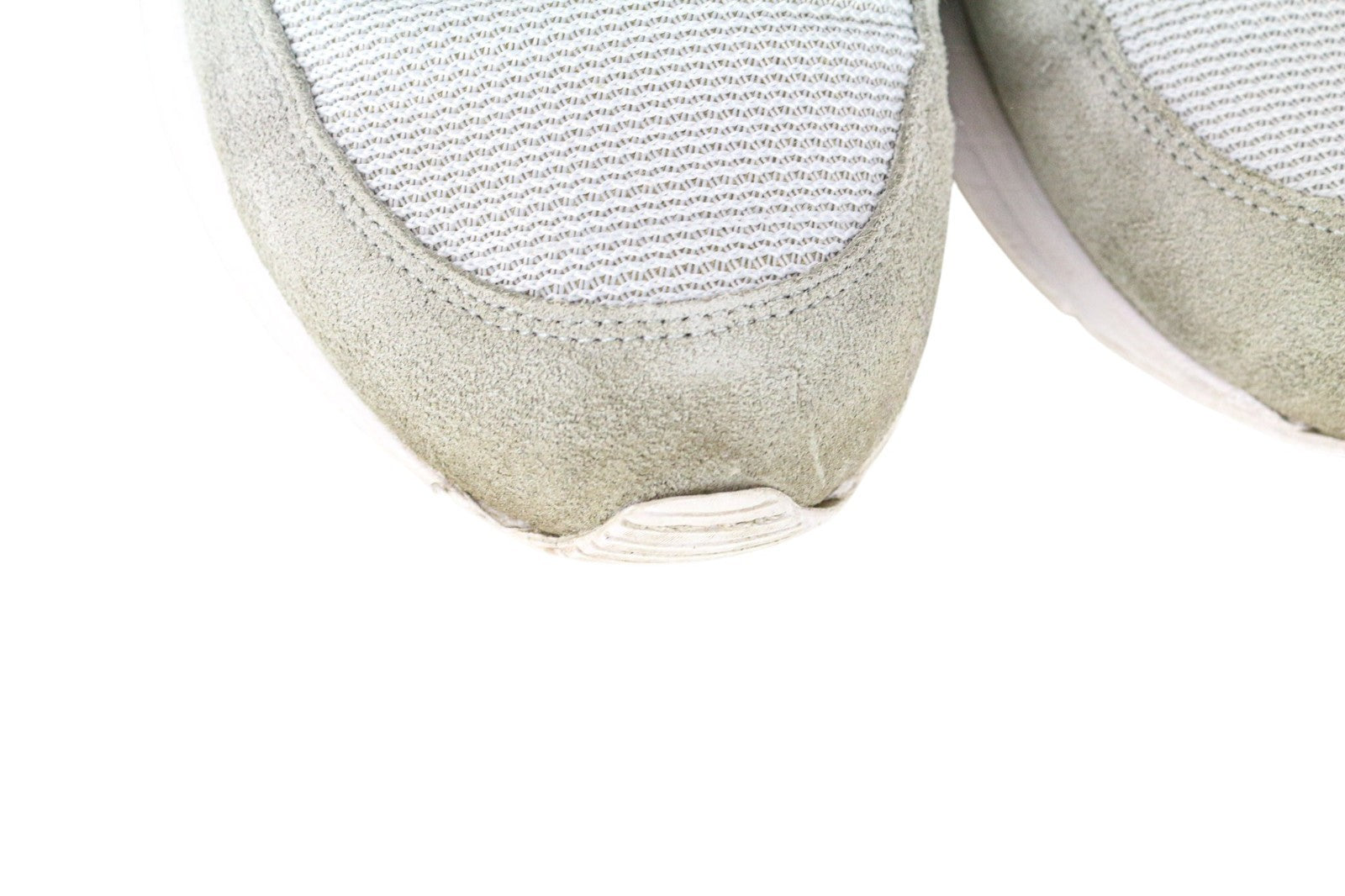 SUITSUPPLY Men Sneakers EU43 Grey Suede Leather Textile Vibram Sole Low-Top