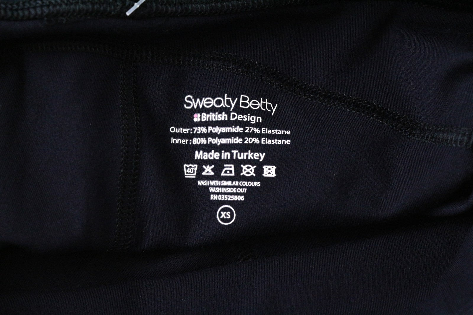 SWEATY BETTY Aerial 2in1 Women Shorts XS Purple Stretchy Dance Layered Gym