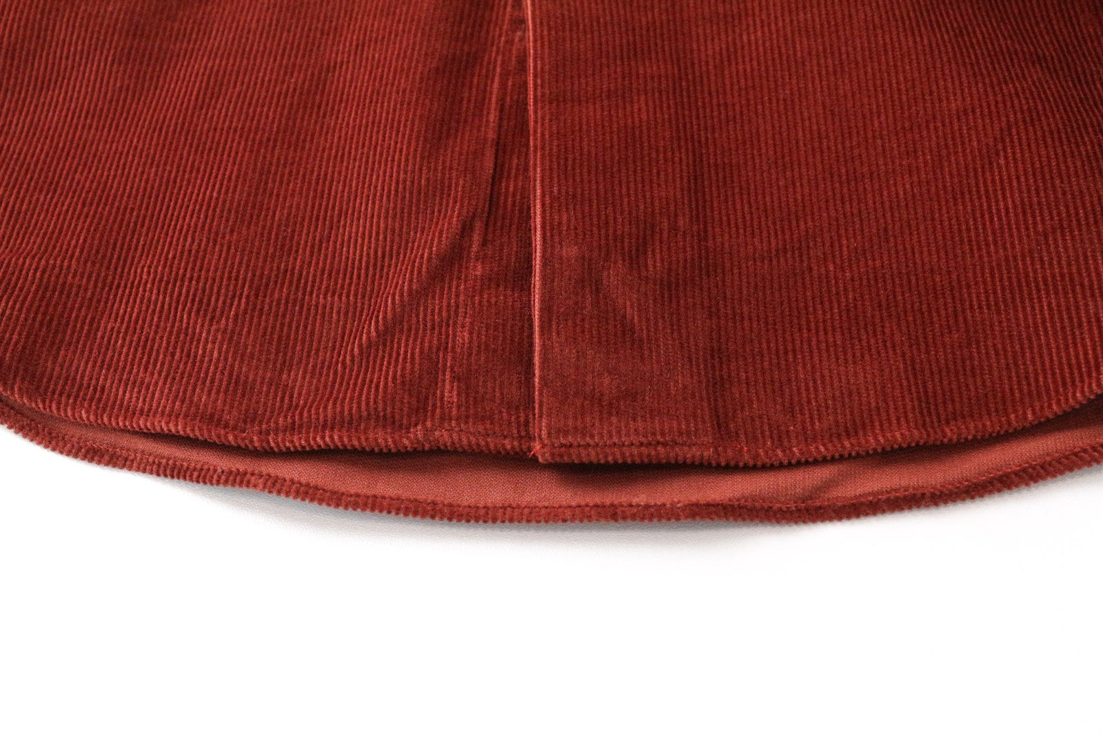 SUITSUPPLY Men Shirt S Extra Slim Long Sleeve Brown Pure Cotton Corduroy