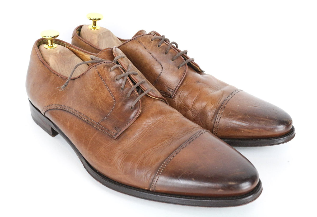 Formelle braune Lederschuhe
