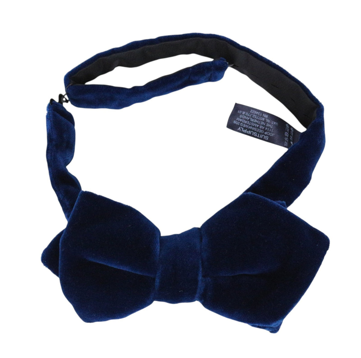 Blaue Samtschleife