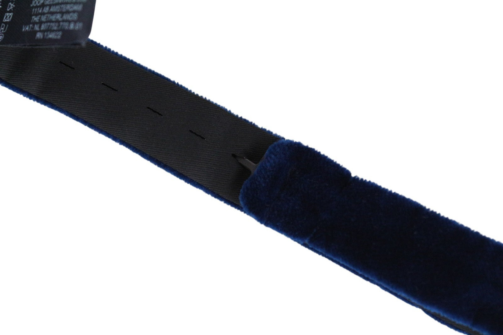 SUITSUPPLY Men Bow 46 CM Dark Blue Pure Cotton Classic Formal Butterfly