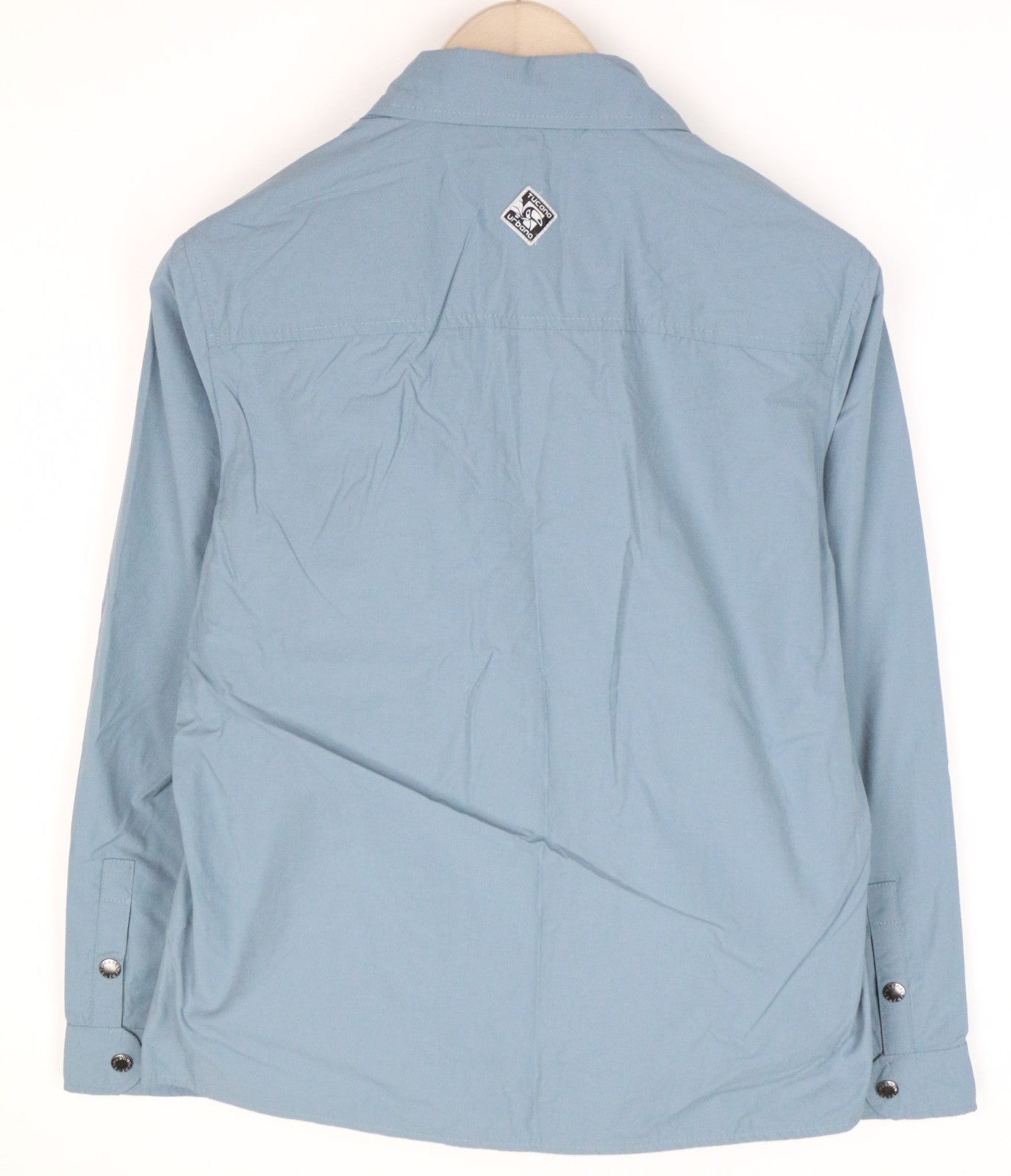 TUCANO URBANO Albertina Women Jacket M Grey Blue Windbreaker Back Pocket Moto