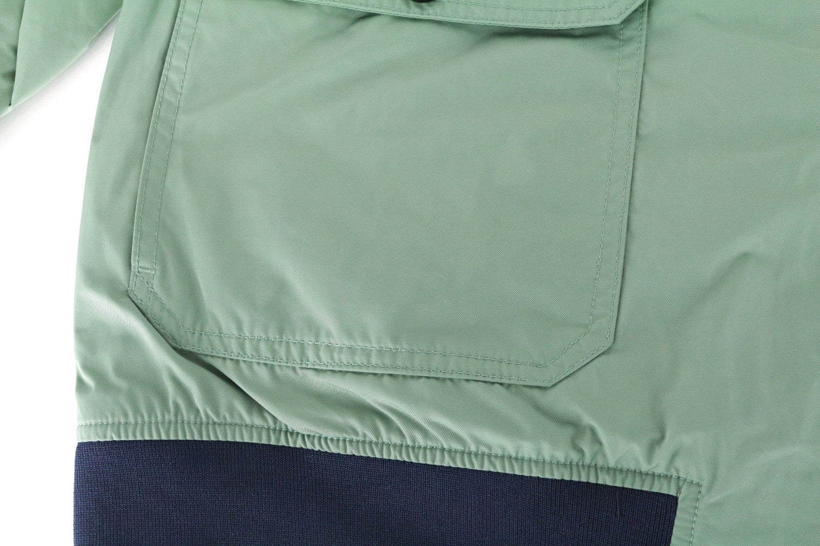 SCOTCH & SODA Ams Couture Men Jacket 2XL Blue Green Cotton Linen Reversible