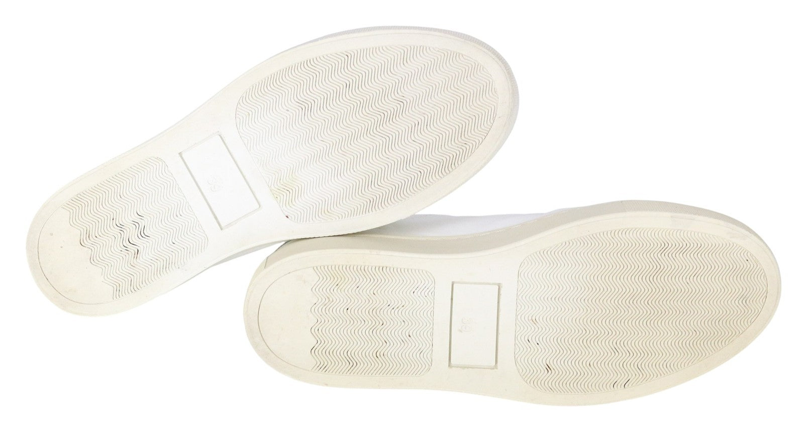 SUITSUPPLY Men Trainers EU39 White Genuine Leather Laced Leisure Casual Sneakers