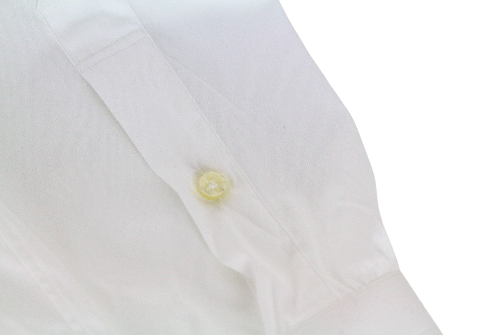 SUITSUPPLY Men Shirt 2XL Slim Cotton Blend Stretch White Long Sleeved