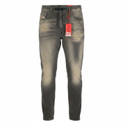 DIESEL 2032 D-Krooley-B Jogg 068PF Men Jeans W32 Grey Faded Distress RRP325