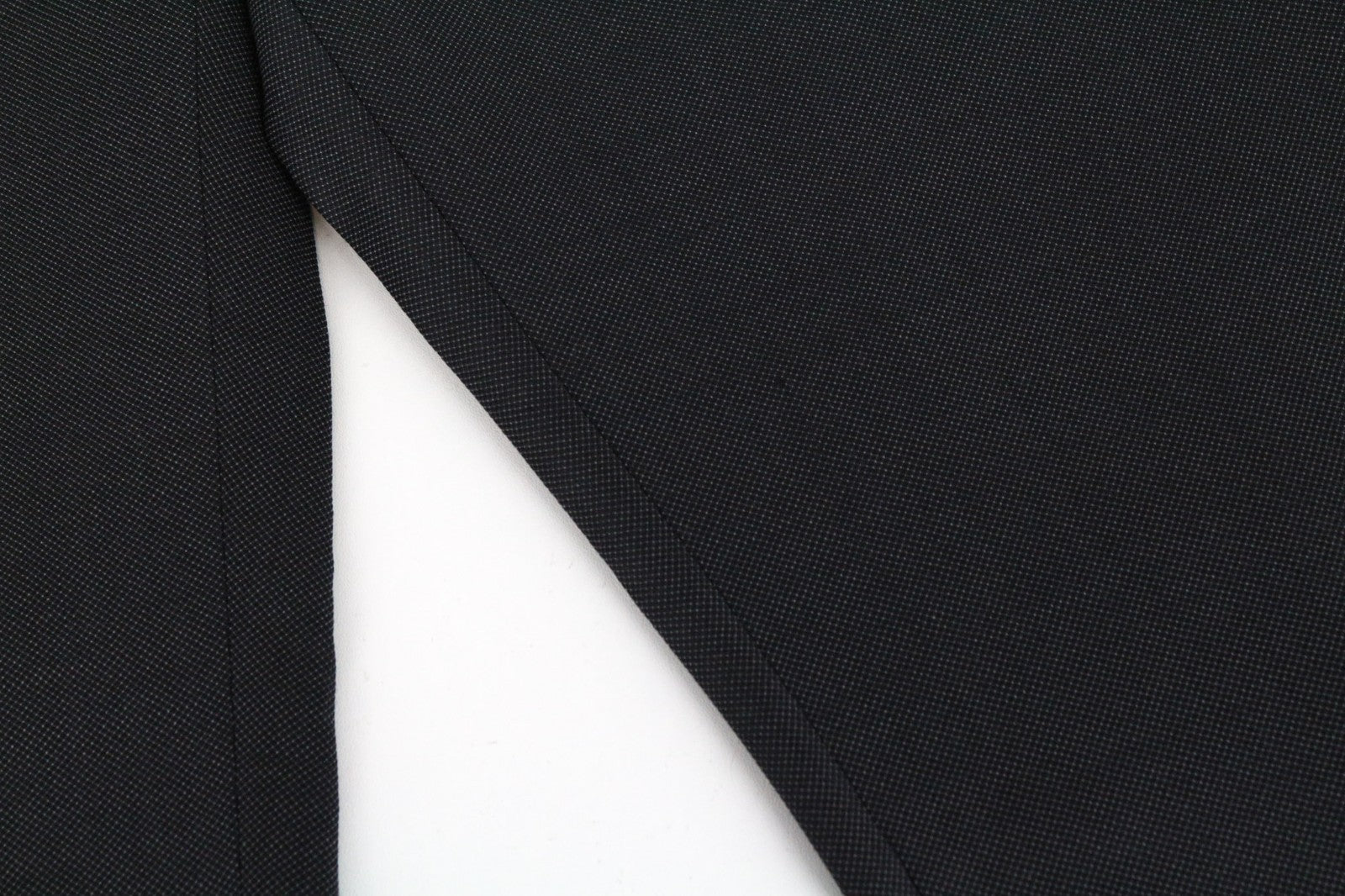 RICHMOND Men Trousers 48 W35 Dark Grey Pure Wool Pleated Front Formal