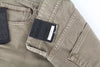 REPLAY Grover Men Jeans W30/L34 Straight Fit Brown Button-Up Cotton Stretch