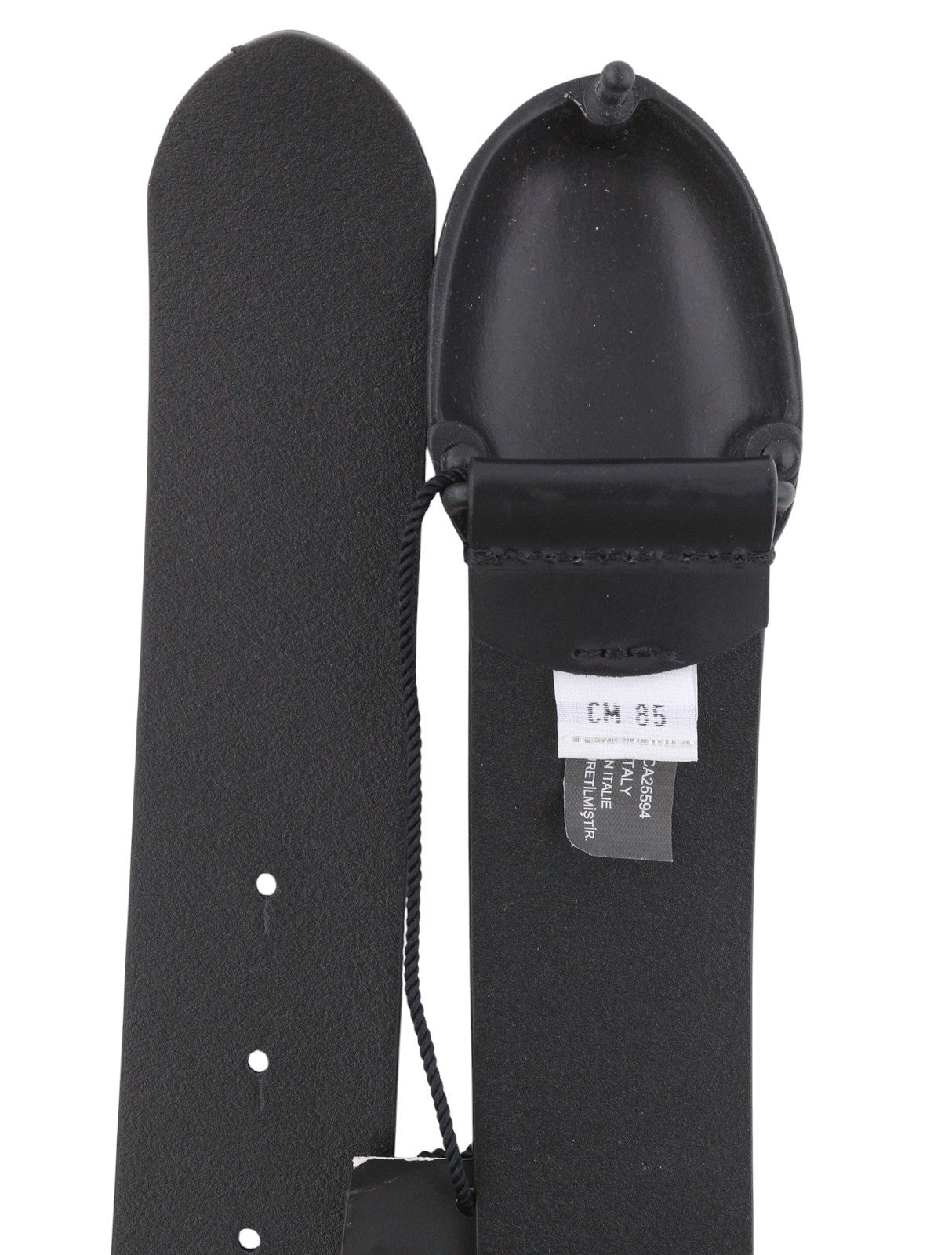 DIESEL 1DR-POD B-1DR POD 40 Men Belt 85 CM Black Leather Press Stud RRP175