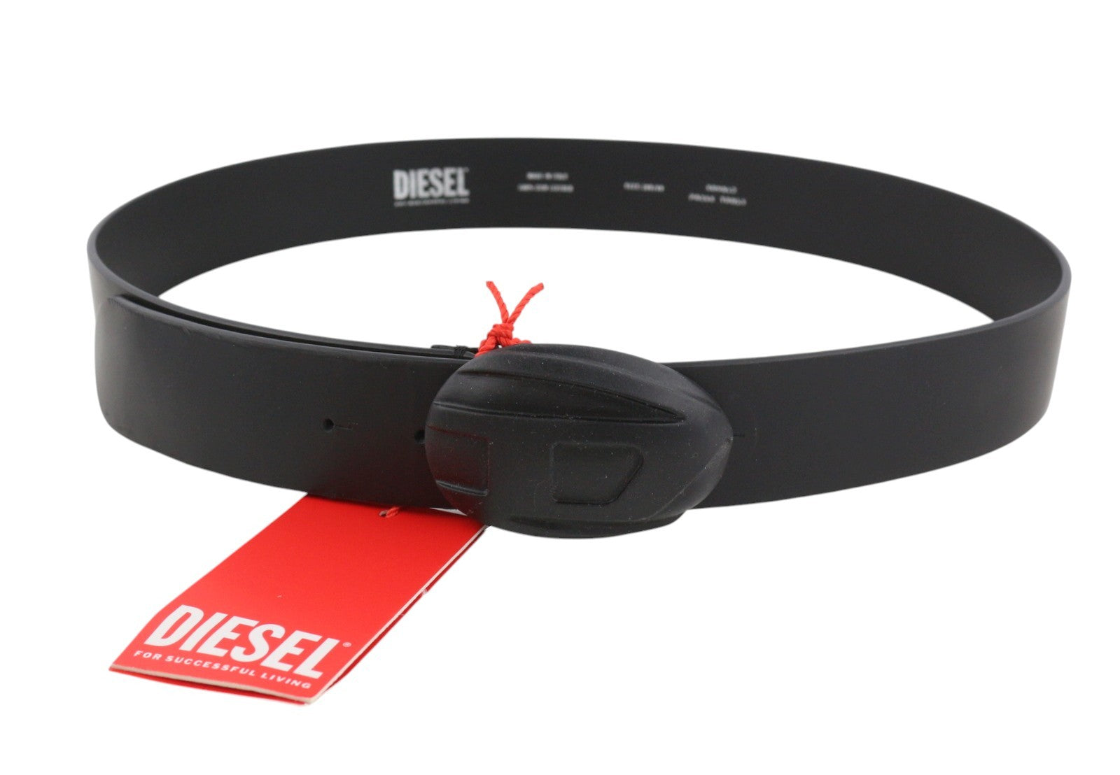 DIESEL 1DR-POD B-1DR POD 40 Men Belt 100 CM Leather Press Stud Closure RRP175